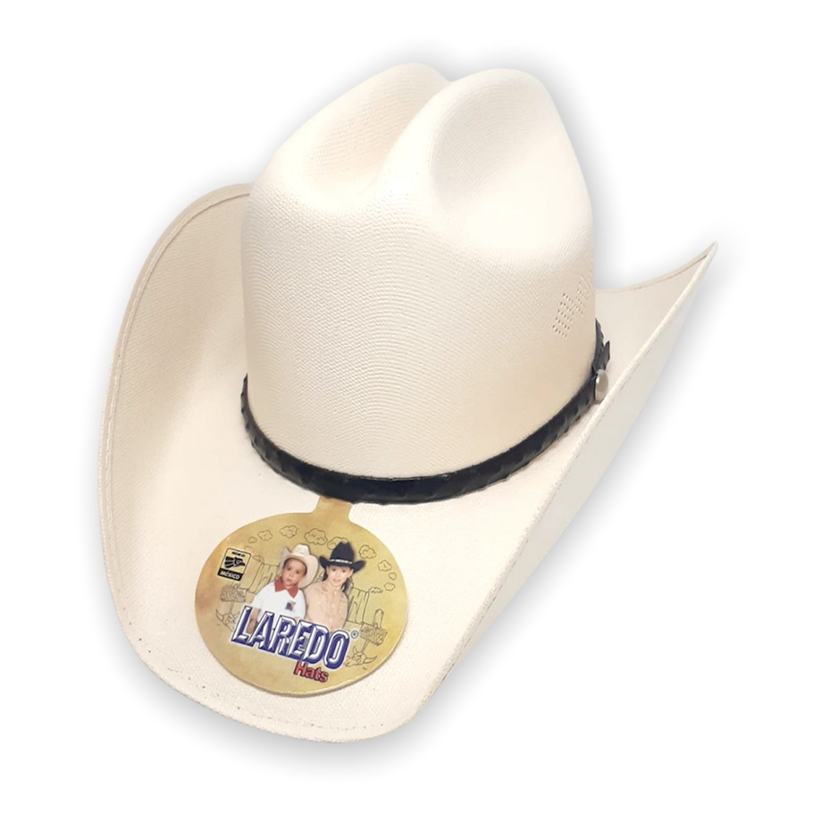 Sombrero Lona Fina Niño de Horma Taco 0146 Laredo Hats Niño Laredo Hats