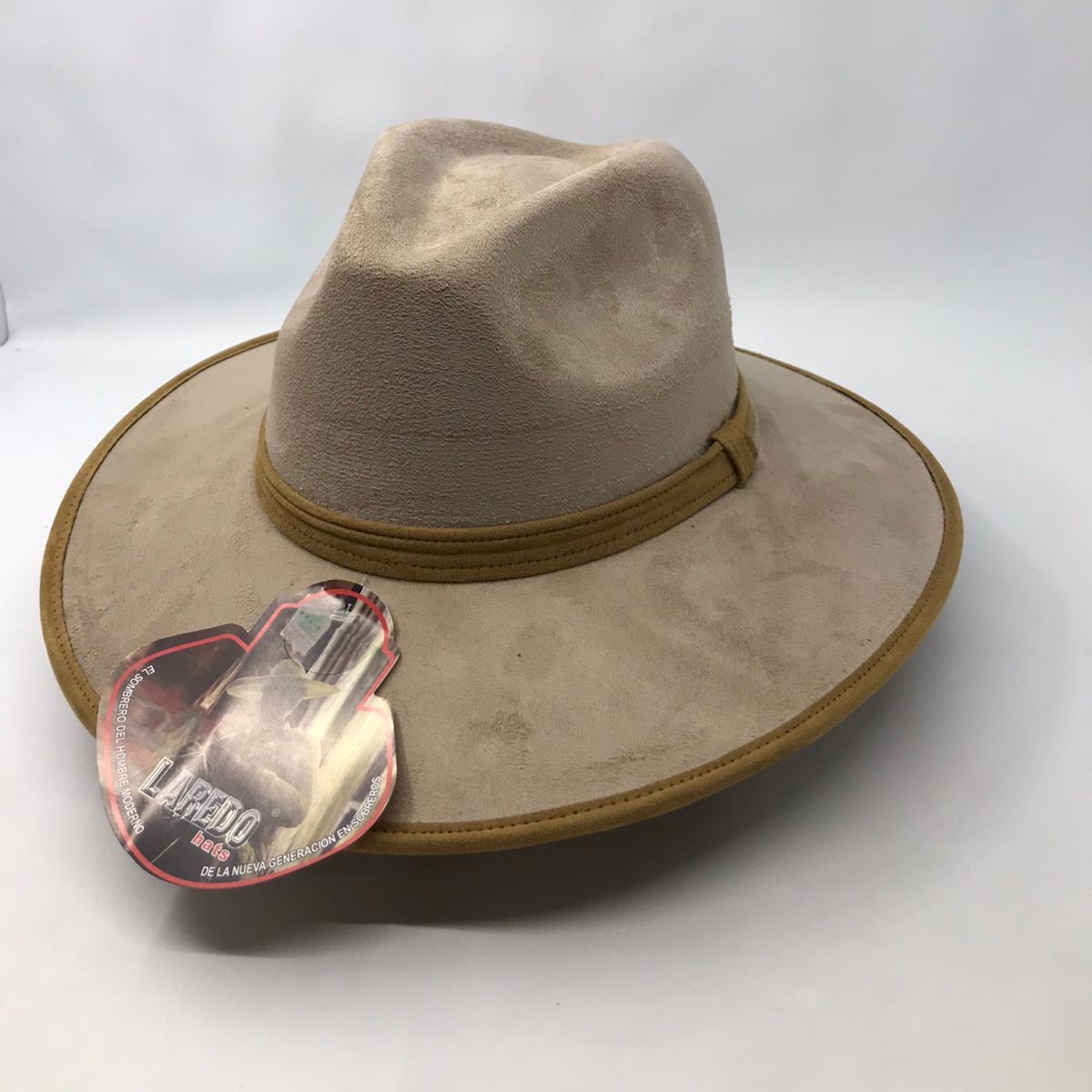 Sombrero gamuza horma Indiana color arena 0158 Laredo Hats Dama Laredo Hats