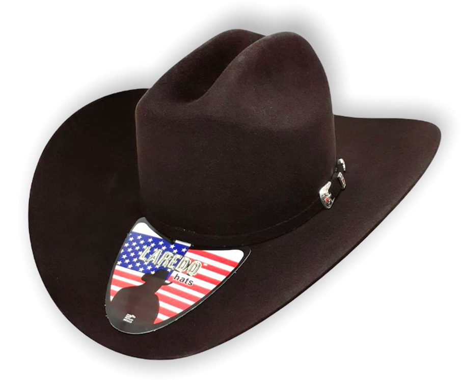 Texana de Pelo en Horma Plano 0035 Laredo Hats Texana Laredo Hats