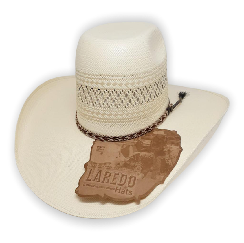 Sombrero Bicolor de Horma Monterrey  0057 Laredo Hats Bicolor Laredo Hats