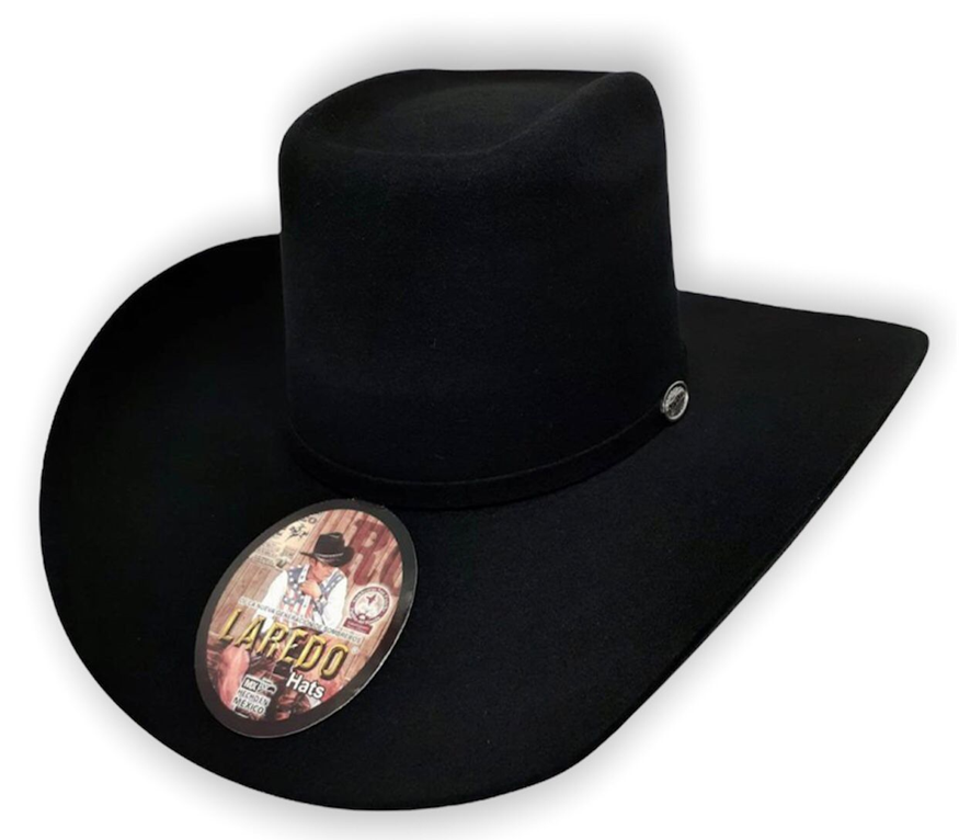 Texana de Lana en Horma Cuernos Chuecos 0006 Laredo Hats Texana Laredo Hats