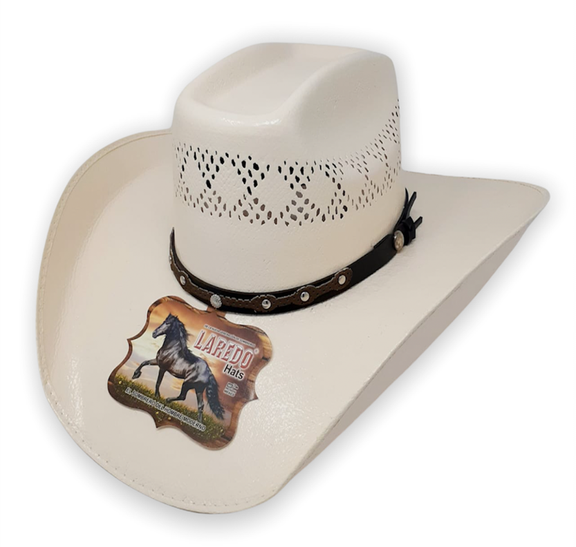 Sombrero 100X Randado de Horma 8 Segundos 0073 Laredo Hats Randado Laredo Hats