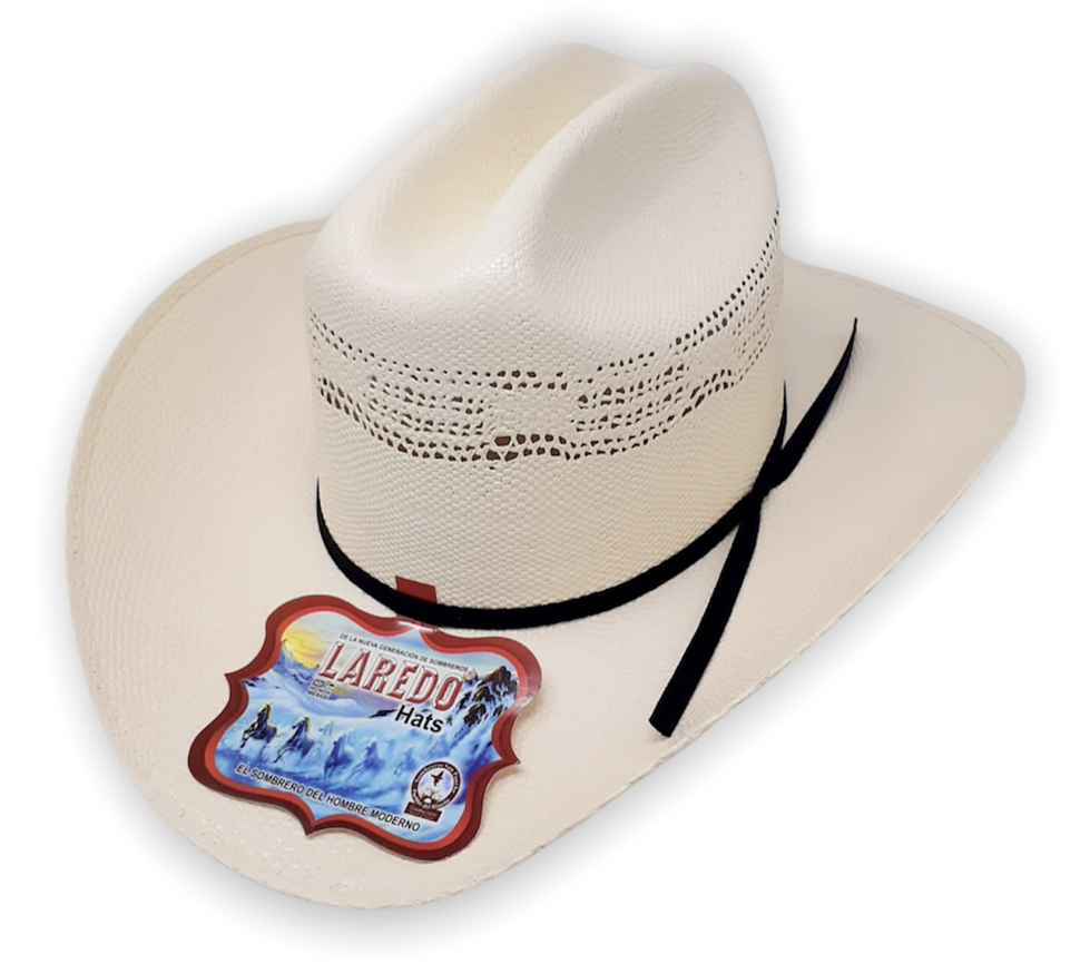 Sombrero Taiwan Normal de Horma Plano 0098 Laredo Hats Taiwan Laredo Hats